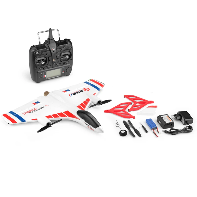 WL X520 Fighter 6CH бесщеточный вертикальный взлет и посадка трюк Радиоуправляемый Дрон