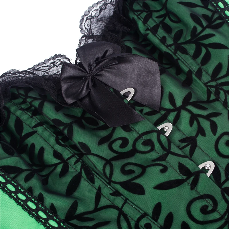 FLORATA сексуальная женская одежда Готическая стимпанк размера плюс корсет на шнуровке с косточками Бюстье Талия Cincher корсет для тела