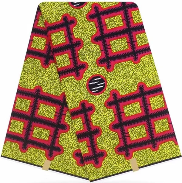 Tissus воск африканская восковая печатная ткань Высококачественная Анкара ткань африканская ткань для одежды 6 ярдов хлопковая ткань HH-B246 - Цвет: 33