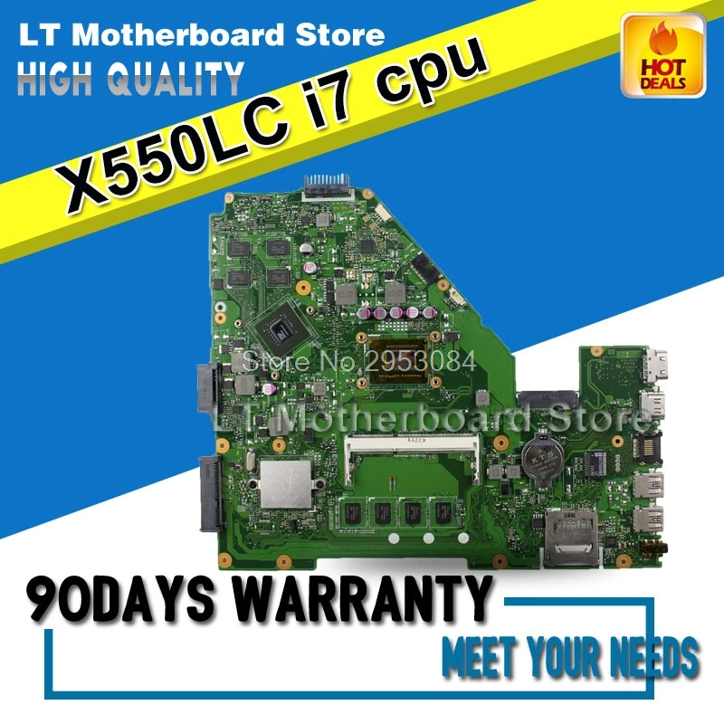 Buy For ASUS Laptop Motherboard X550LC X552L A550L