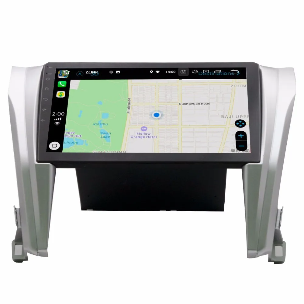 Sale 10" Android 8.0 Quad Core Radio GPS Navigation Player For Toyota Camry 2015-2016 Car Player 2