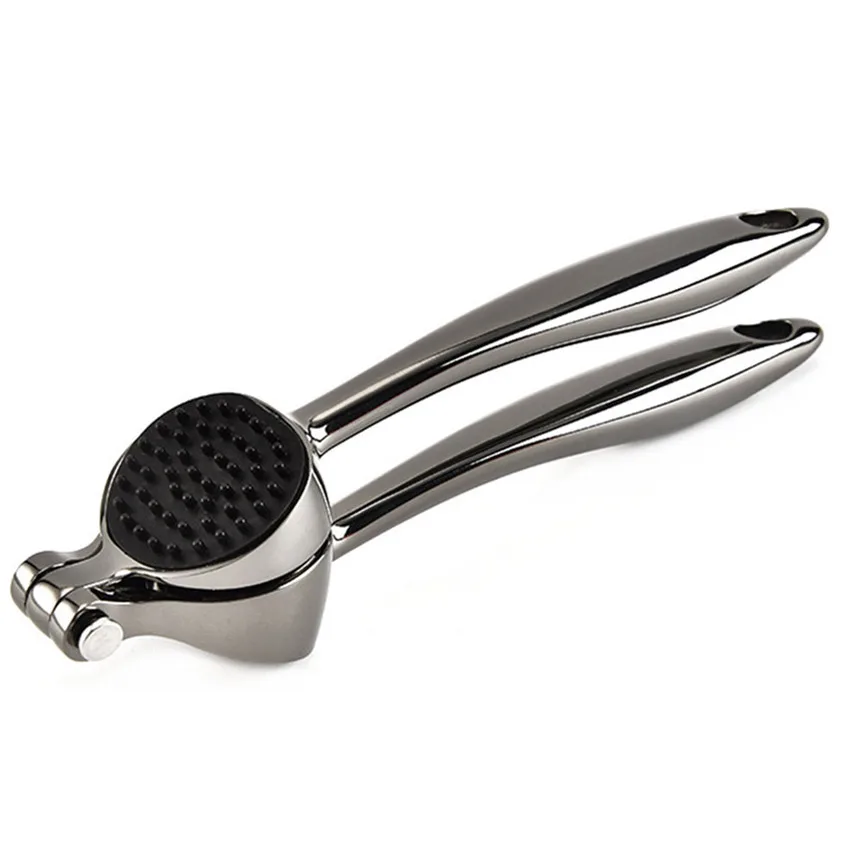 1PC Zinc Alloy Garlic Press Crusher Cooking Tool Utensils Kitchen