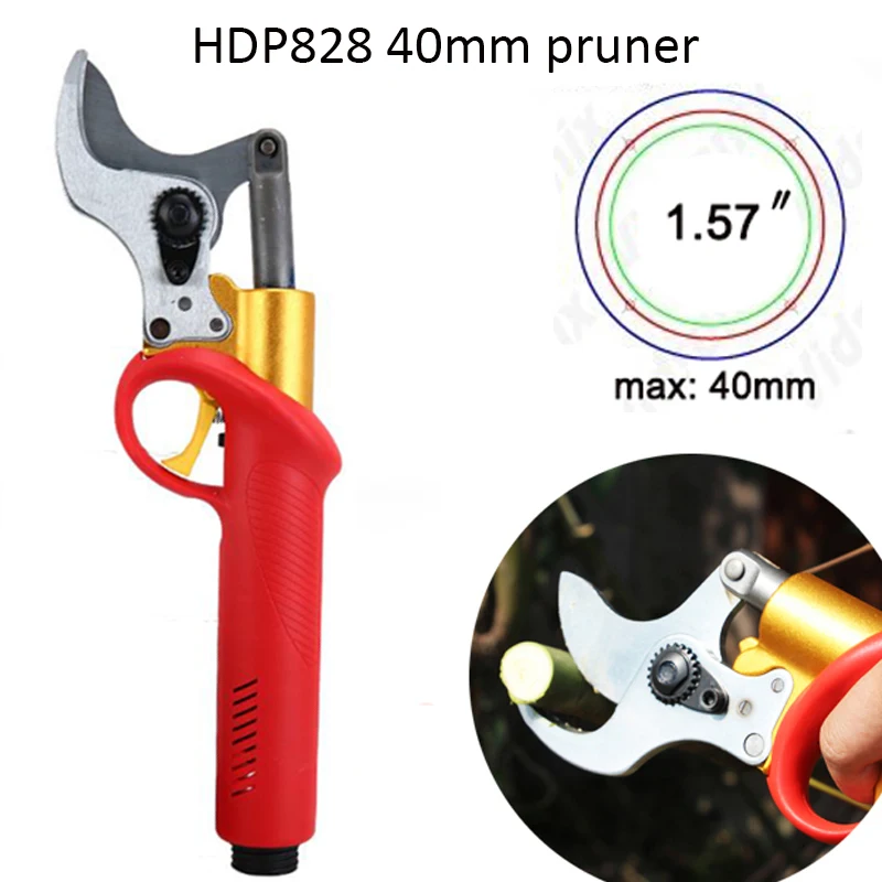 Big Discount  HDP828 Shear diameter 40MM apple tree Electric pruning shears 