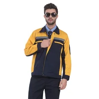 Workwear Set with Reflective Stripes