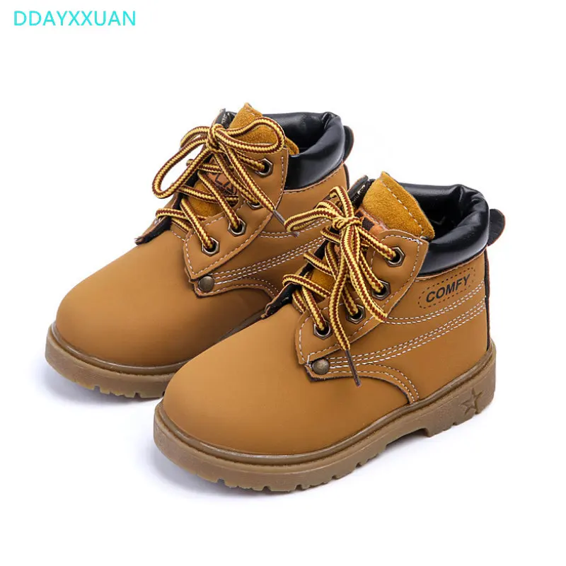 

Hot sale Kids Sneakers 2018 New Brand Autumn Baby Girls Martin Boots Children Shoes Fashion Snow Boots Kids Boots Waterproof