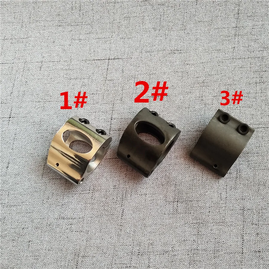 

Tactical Steel Low Profile Micro Block 0.75 Inch steel Gas Block with pin for hunting accessories