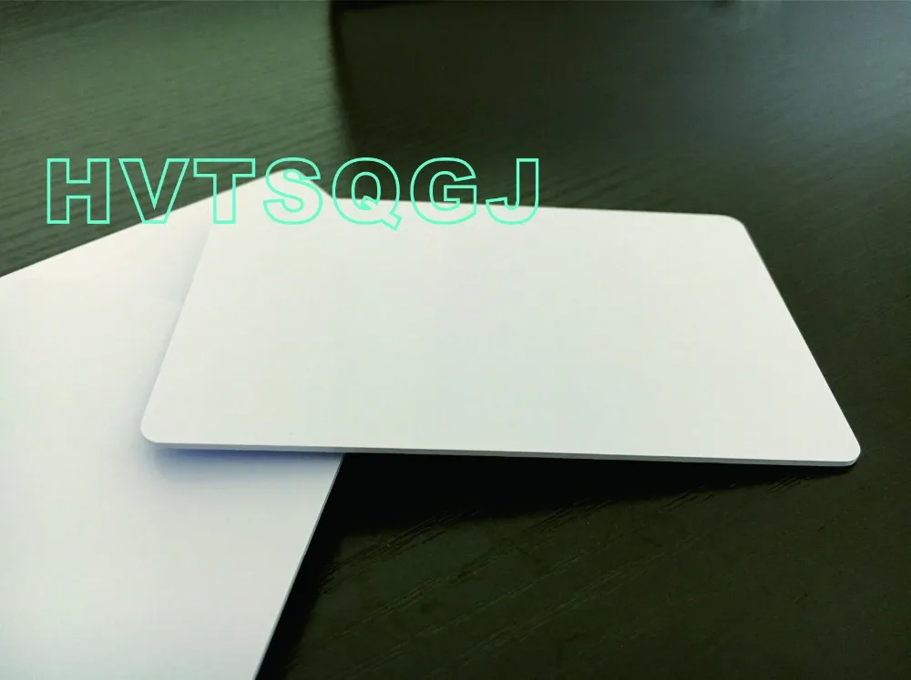 

200pcs Free shipping 13.56mhz rfid 215 Chip blank nfc plastic card from manufacturer