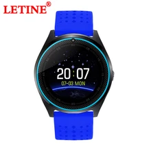 Letine V9 Smart Watch Clock 2019 Electronic Wearable Devices Support Sim Card Connect Android Phone for Xiaomi PK GT08