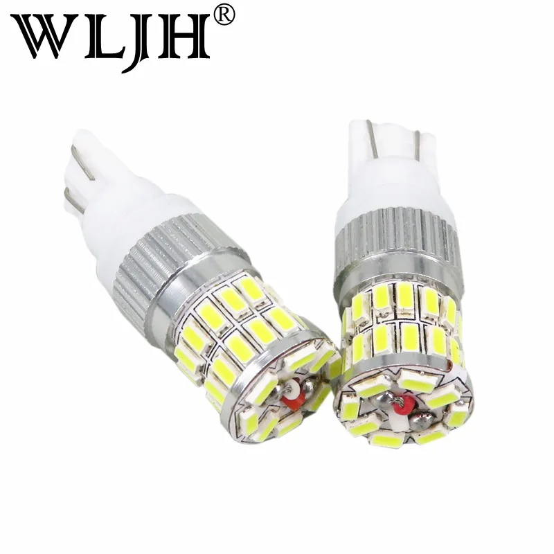 WLJH 2x7 5 W W5W светодиодный T10 Led Автомобильный Стайлинг Передняя боковая фара для
