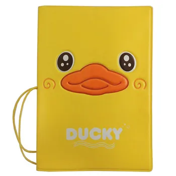 

Yellow Duck 3D Design Fashion Passport holder Cover ID package Travel Accessories Ticket Protective Case Gift