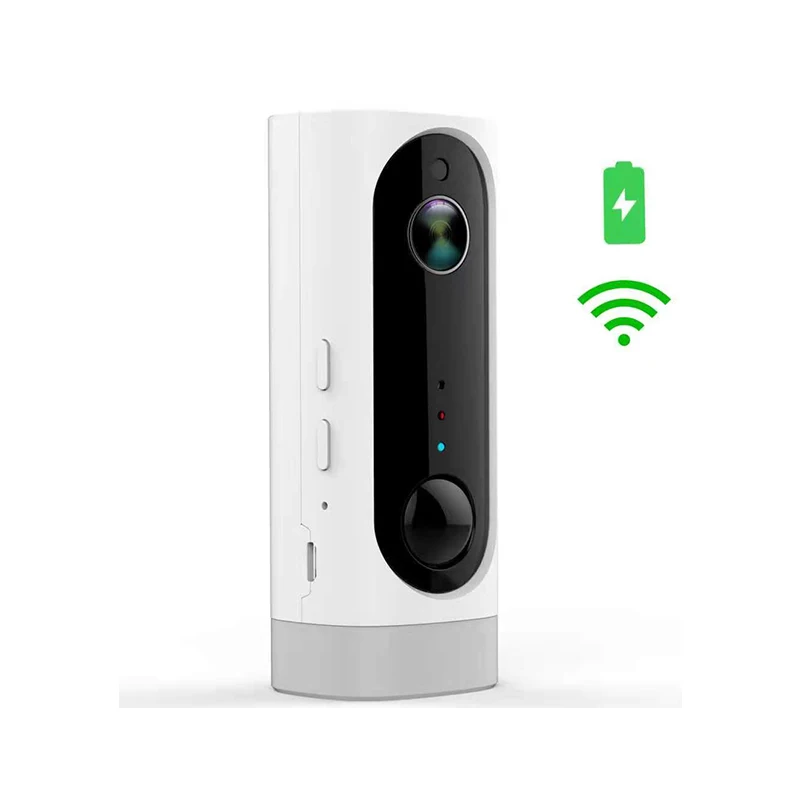 

Home Security 720P HD Mini IP Camera WiFi Wireless Night Vision Camera 3000mA Rechargeable Battery PIR Camera