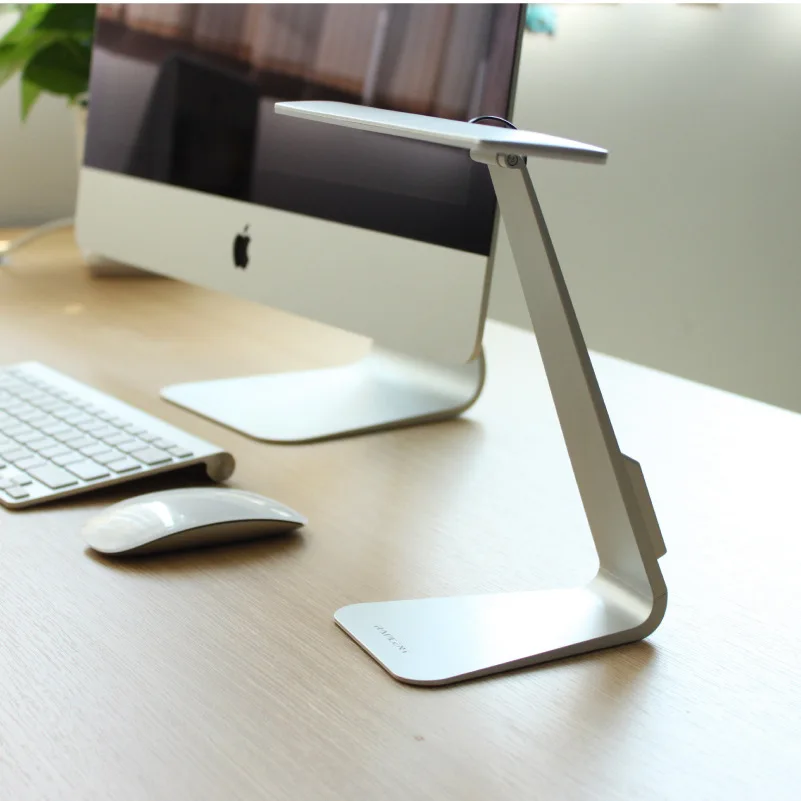 

USB Reading Table Lamp Fashion Ultrathin Style LED 3 Mode Dimming Touch Switch Built in Battery Desk Lamp Soft Night Light cool