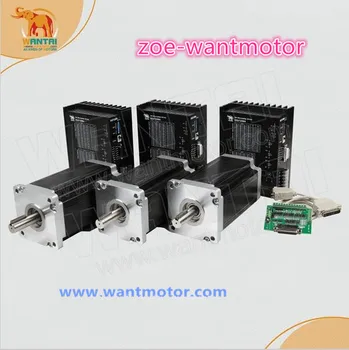 Hot sale! CNC Wantai 3Axis Nema42 Stepper Motor 110BYGH150-001 3256oz+Driver DQ2722M 220V 7.0A 300Micro Metal Printer Machine
Hot sale! CNC Wantai 3Axis Nema42 Stepper Motor 110BYGH150-001 3256oz+Driver DQ2722M 220V 7.0A 300Micro Metal Printer Machine