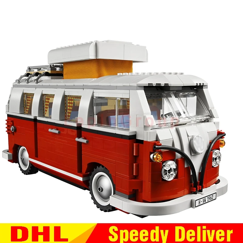 LP 21001 1354 шт T1 Camper Van модель строительные наборы набор блок кирпичи LPings игрушки Клон