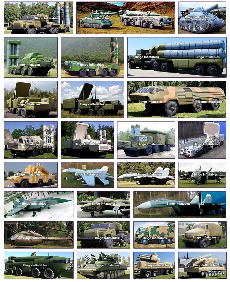 BG-M0085-Inflatable military decoy tank_4