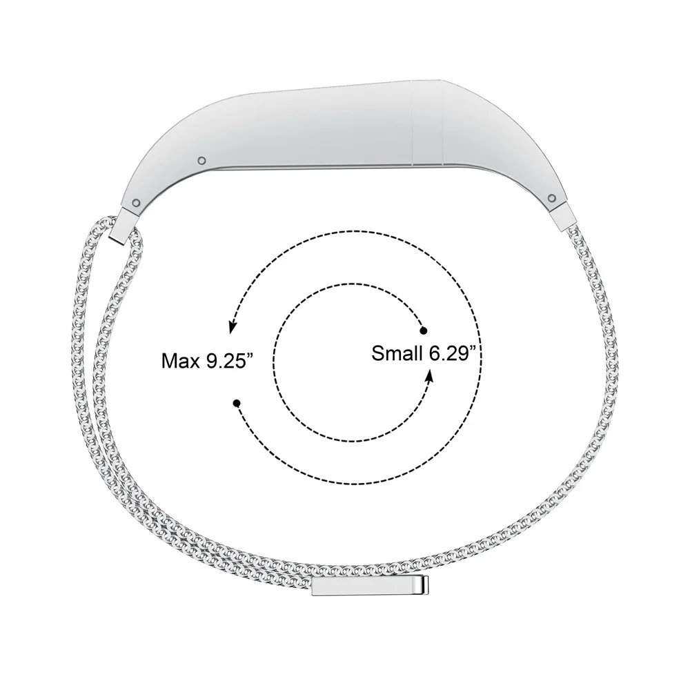 Миланезе магнитные Петля Нержавеющая сталь Смарт-часы для fitbit Flex 2 5.51 Прямая доставка Mar 13