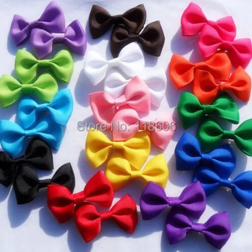 Baby Hair Clips Clippies on Single Prone Clips Small hair bows Set.jpg