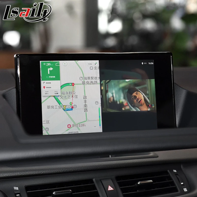 Android 9 0 мультимедийный видео интерфейс GPS навигационная коробка для ES GS IS LX NX RX ....