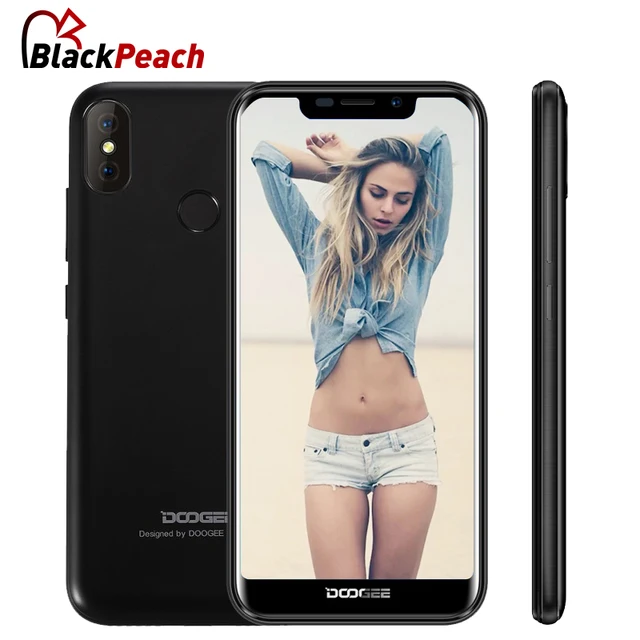 Doogee X70 5.5" 19:9 full screen Mobile phone Android 8.1 2GB 16GB MTK6580A Quad Core 8MP Dual cam face id 4000mah 3G Smarphone