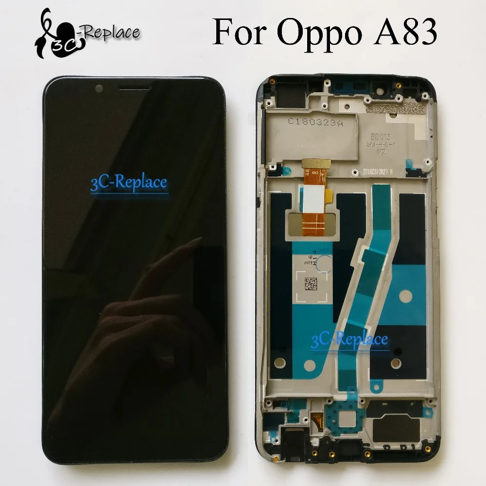 100% тестирование высокое качество 5 7 дюймов черный/белый Замена для Oppo A83
