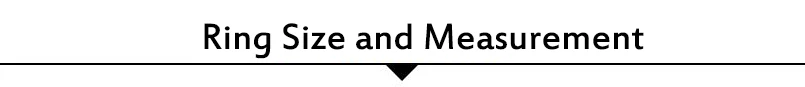 Ring Size and Measurement-1
