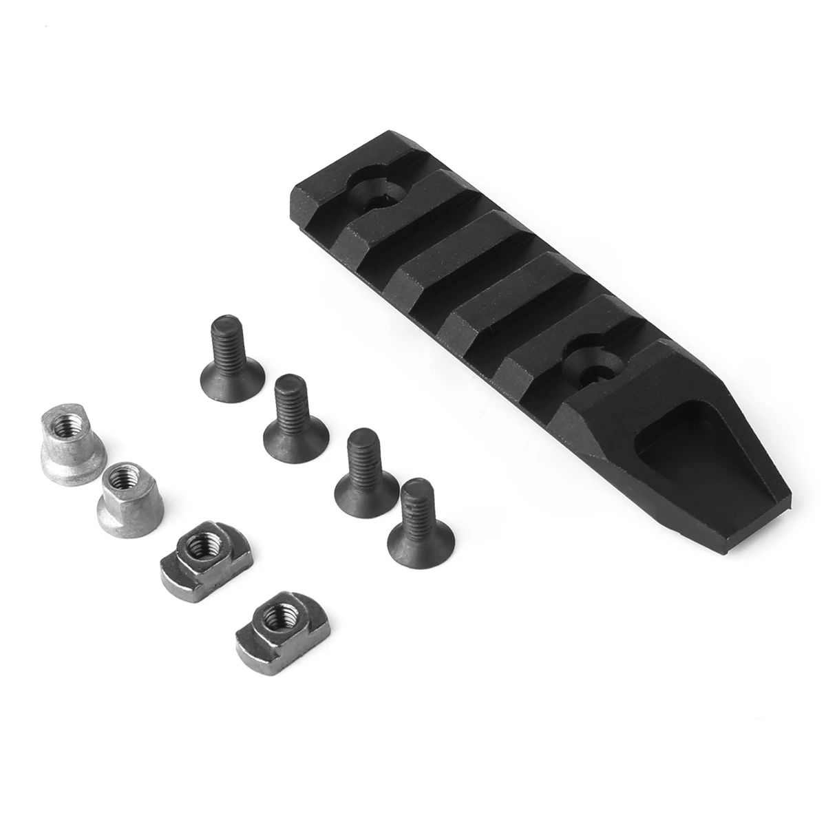 Magorui 3/5/9 слота Keymod & M Lok Picatinny рельсовая накладка с Mlok винтовая гайка|Кронштейны и