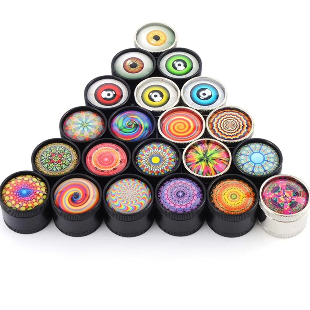 Small 30mm 3 Layer Tobacco Grinder Weed Herb Grinders Smoke Crusher