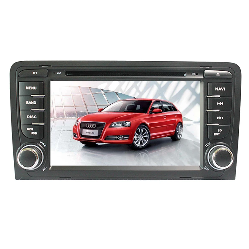 Best Car Multimedia Player Android 9.1 GPS 2 Din Car DVD Player For Audi A3/S3 2003-2011 Canbus 2GB RAM 32GB ROM wifi 4G Radio FM 1