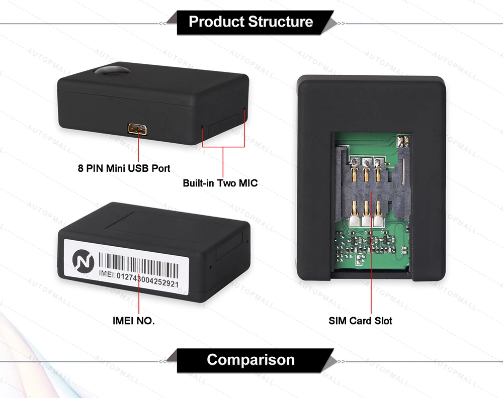 Мини шпионское устройство GSM N9 аудио монитор прослушивание наблюдения gps трекер Прослушивание аудио устройство наблюдения 12 дней в режиме ожидания