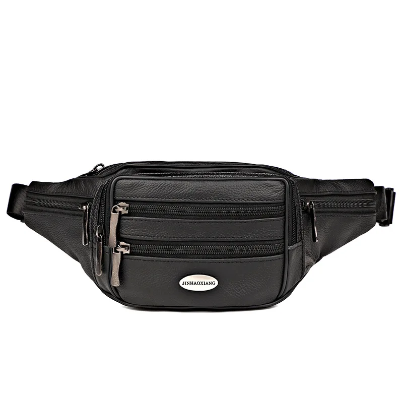 

2018 Pu Leather Waist Packs Fanny Pack Belt Bag Phone Pouch Bags Travel Waist Pack Male Small Waist Bag High-quality Pouch