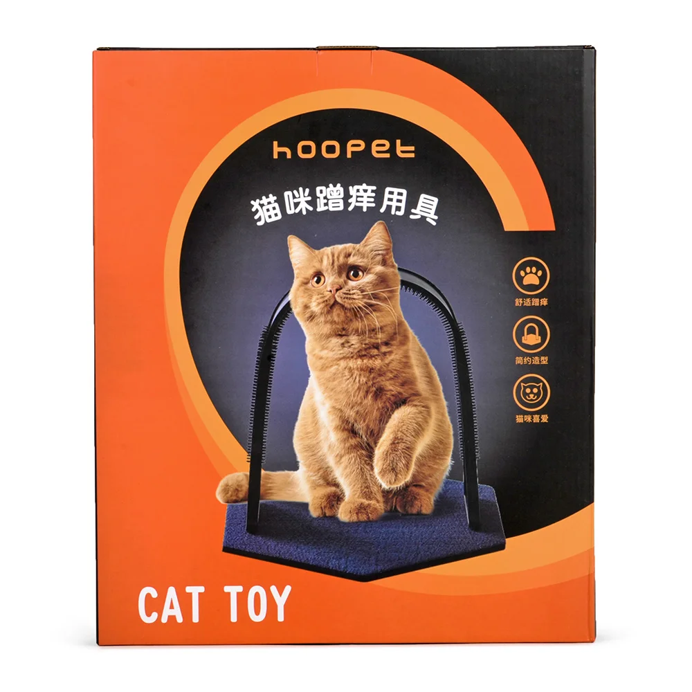 HOOPET Когтеточка для кошек игрушечная щётка массажное устройство пластиковые