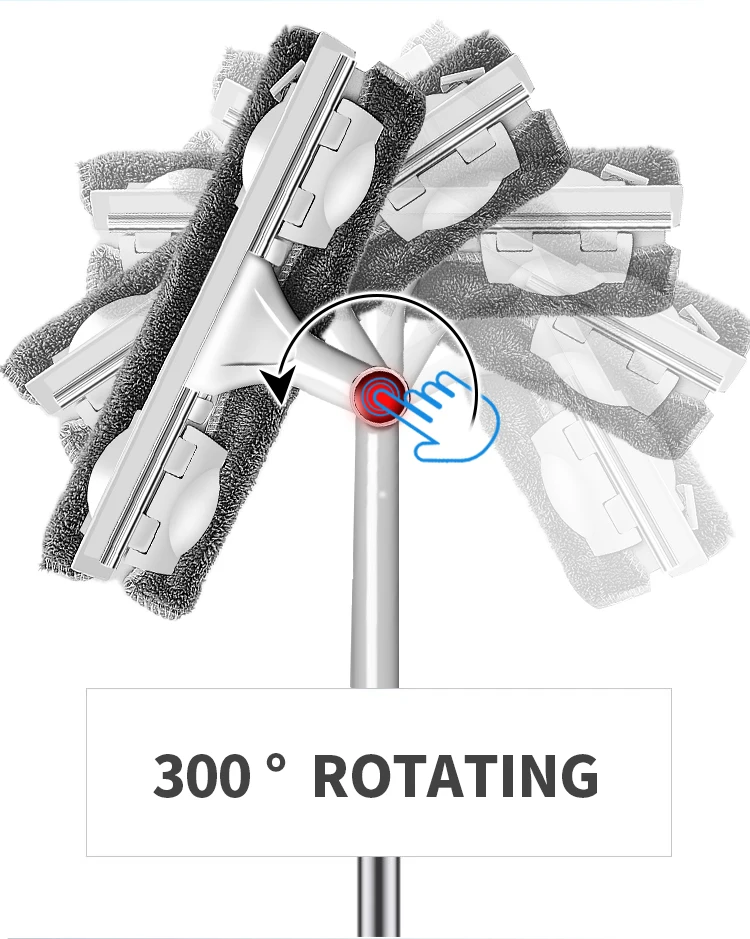 Инструмент для очистки стекла Двусторонняя телескопическая штанга очиститель окон Ракель стеклоочистителя длинная ручка Вращающаяся головка щетка силиконовая скруббер