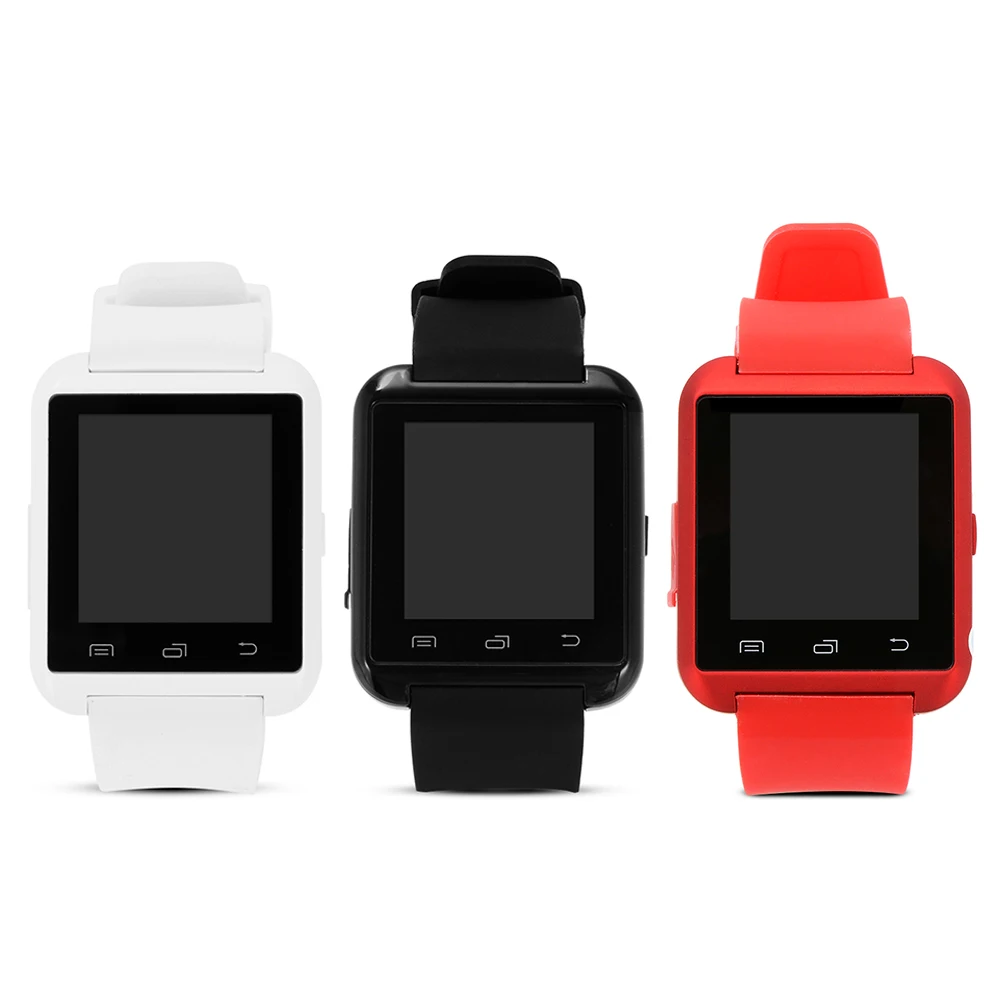 Bluetooth Смарт Часы Анти-потерянный Громкой Связи Вызова Напоминание Сообщение Шагомер Часы Music Play Барометр Для IOS Android AC379-382