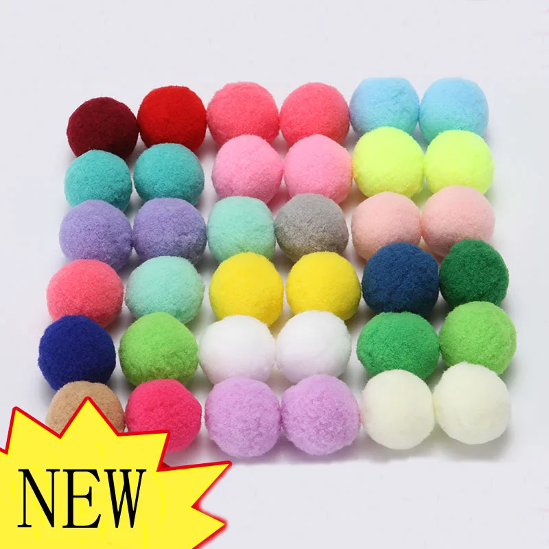 

10pcs 30mm Colors Round Felt Balls Pom Poms for DIY Girls Room Party Supplies Wedding Decoration Felt Ball Accessories