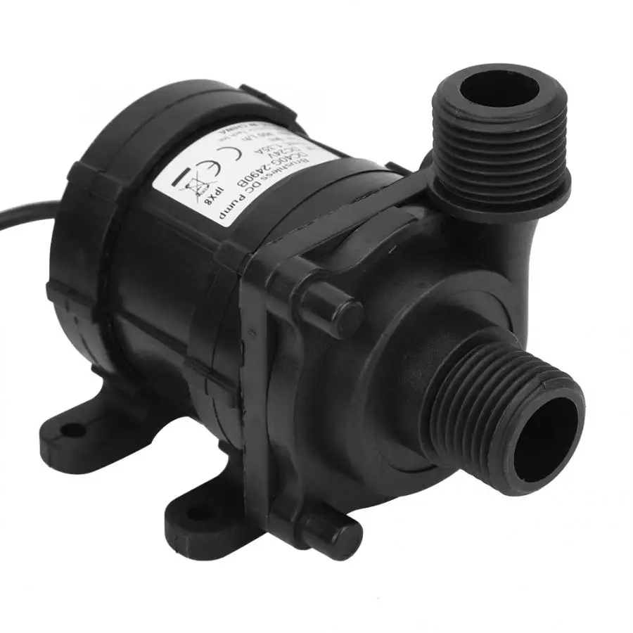 Противоскользящий кислородный насос DC 24V 800L/H Ультра тихий Бесщеточный мини