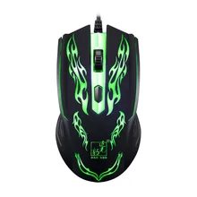 LED Optical USB Wired Mouse 2.4Ghz Computer Gaming Mouse Cable and cord Mice For PC Desktops Laptop and cool Dota Gamer Office