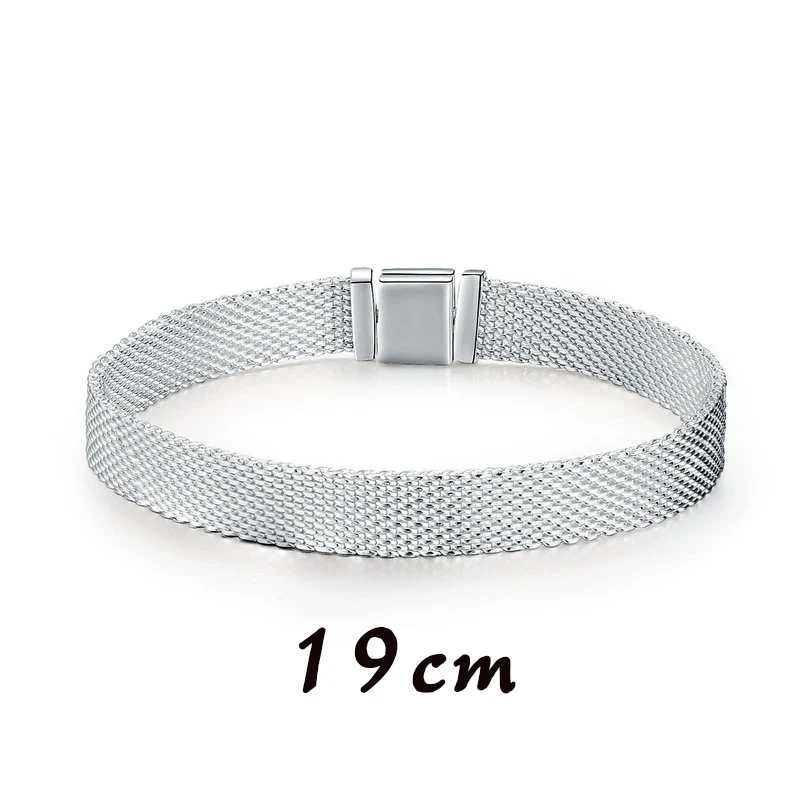 DCM высокое качество 925 серебро Столичный стиль браслеты для друзей браслеты для женщин DIY Роскошные ювелирные изделия - Окраска металла: SCB125-19