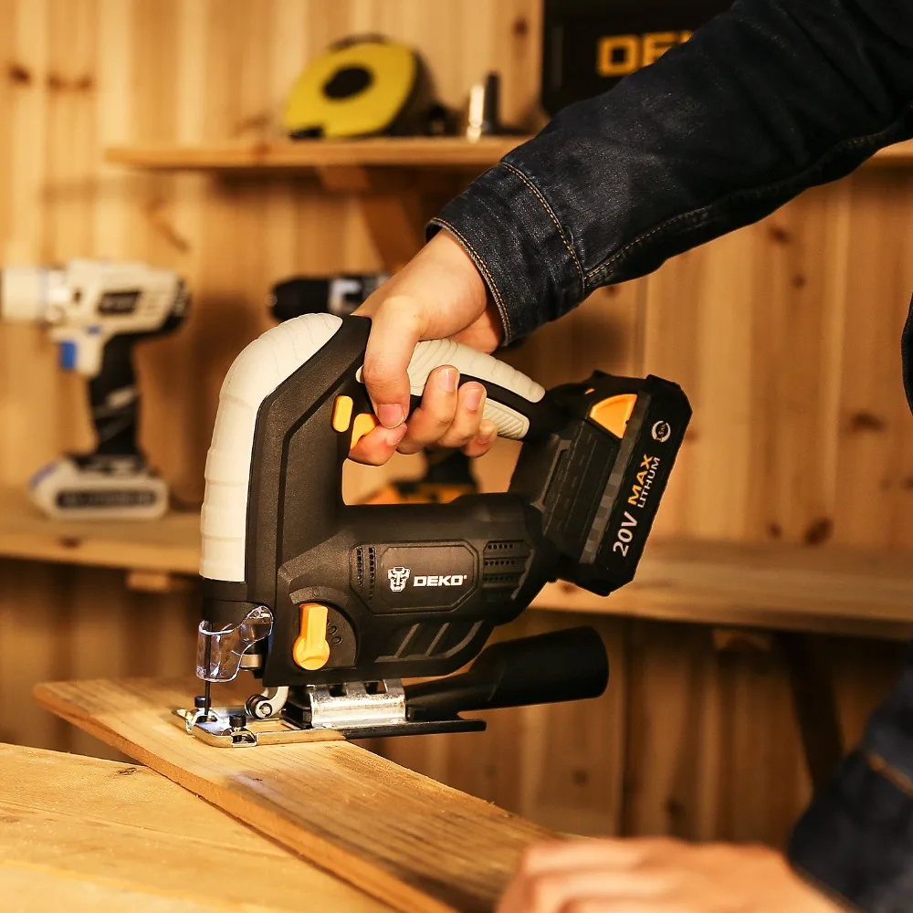 DEKO DKJS20Q2 20 в Беспроводная ножовочная пила со светодиодной подсветкой