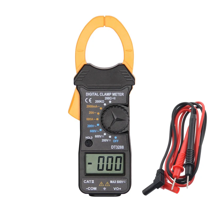 

Urijk DT3288 Digital Multimeter Handheld Current Meter Ampere Clamp Pincers Voltmeter Ammeter Precision Measurement Tester