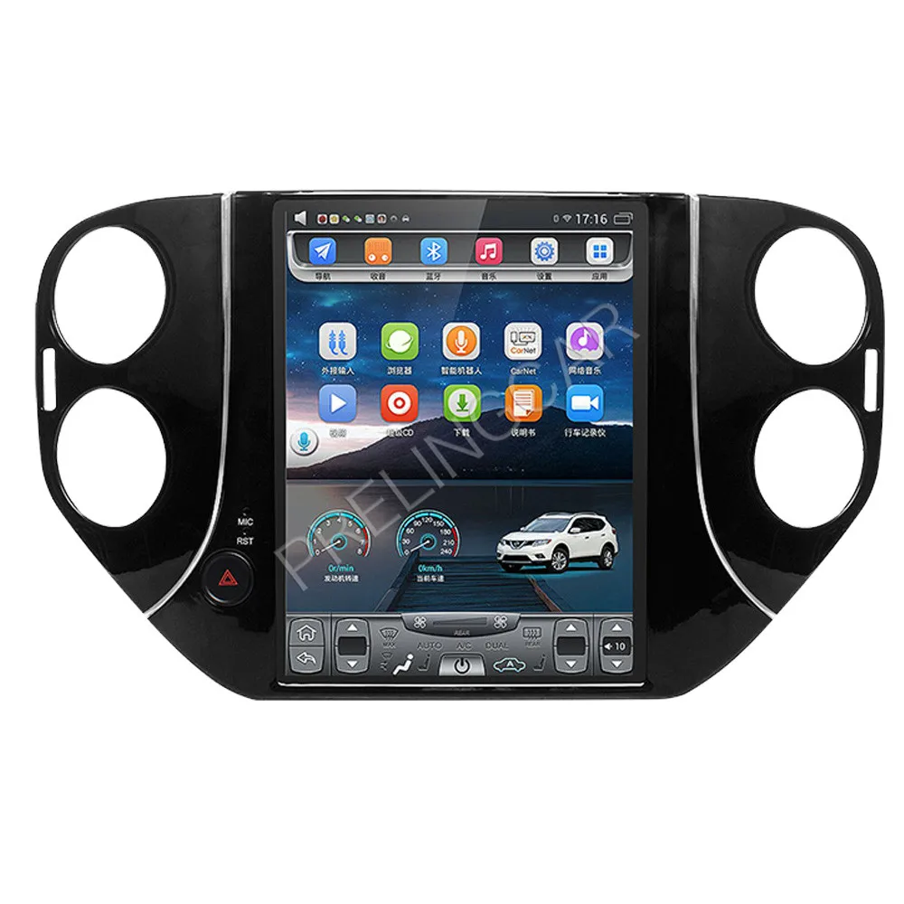 Flash Deal 32G ROM Vertical screen android car gps multimedia video radio player in dash for volkswagen tiguan 2010-2015  car navigaton 4