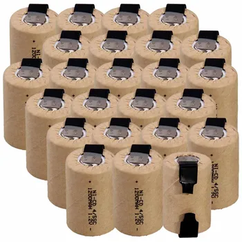 

Lowest price 24 piece 4/5SC battery 1.2v batteries rechargeable 1200mAh nicd battery for power tools akkumulator