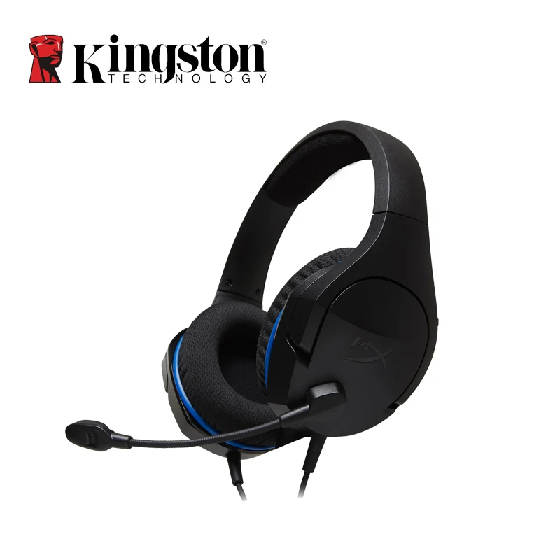 

Original Kingston Gaming Headset HyperX Cloud Stinger Core With a microphone Microphone For PS4 HX-HSCSC-BK