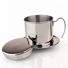 Нержавеющая сталь вьетнамская Кофеварка капельница фильтр Кофеварка капельная Expresso латте плита фильтр горшок Перколятор