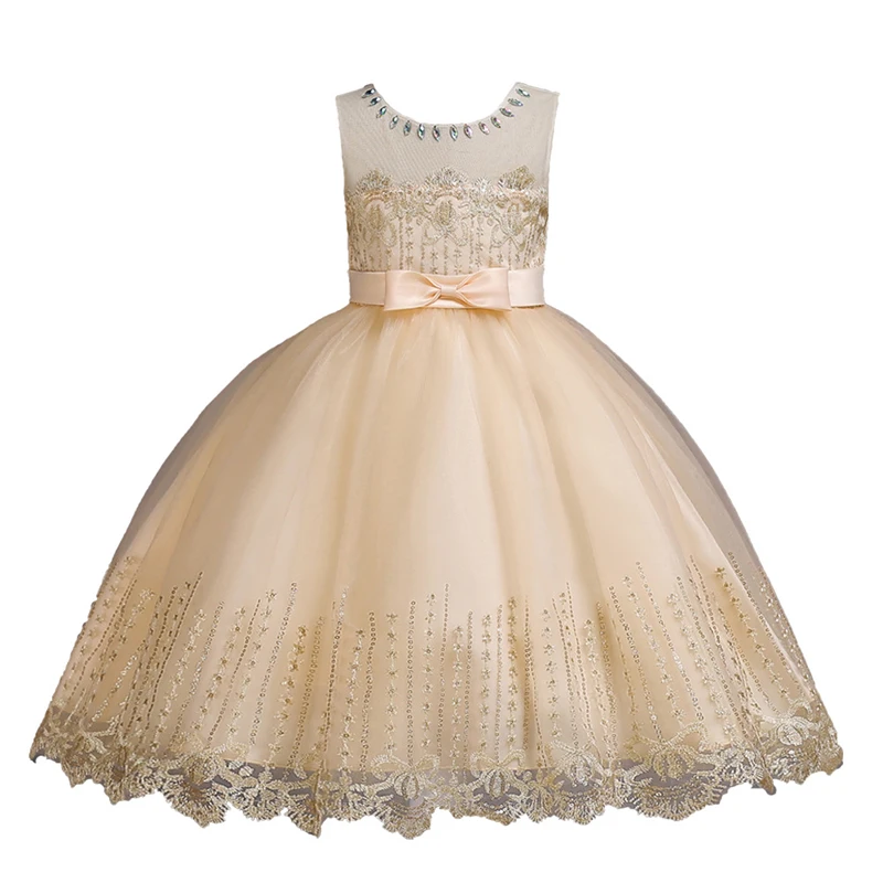 Элегантные Детские вечерние платья для девочек 2, 14, 8, 10, 6 лет, вечернее платье с цветочным рисунком для девочек Подростковая детская одежда на свадьбу и Рождество