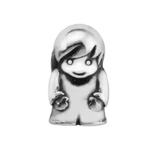 DIY бусины для изготовления ювелирных изделий Стерлинговое Серебро-ювелирные изделия маленький мальчик PetiteS Подвески Серебро 925 Berloque Perles женские