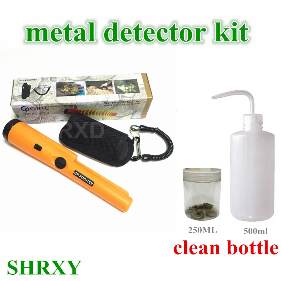 

2019 NEW Pinpointing Metal Detector GP-pointer Garrett Same Style Static State Gold Metal Detector with Clean Bottle Collect Kit