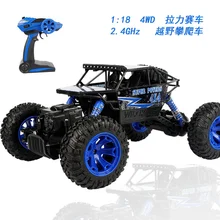 1: 18RC Автомобиль 2,4 г 4WD рок сканеры высокая скорость Bigfoot автомобиль дистанционное управление модель автомобиля внедорожный автомобиль игрушка