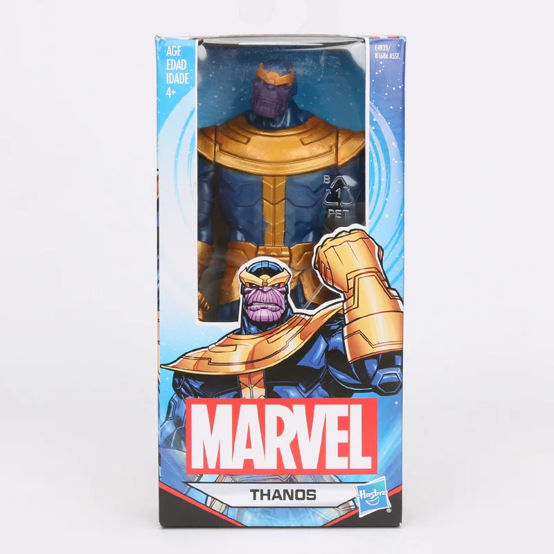 Игрушки Marvel, 15 см, Мстители, конечная игра, Фигурка Человека-паука, тнанос, Халк, Железный человек, Черная пантера, фигурки, Коллекционная модель - Цвет: thanos box