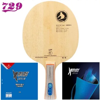 

Friendship 729 C5 C-5 Table Tennis Blade With two Ckylin rubber table tennis racket