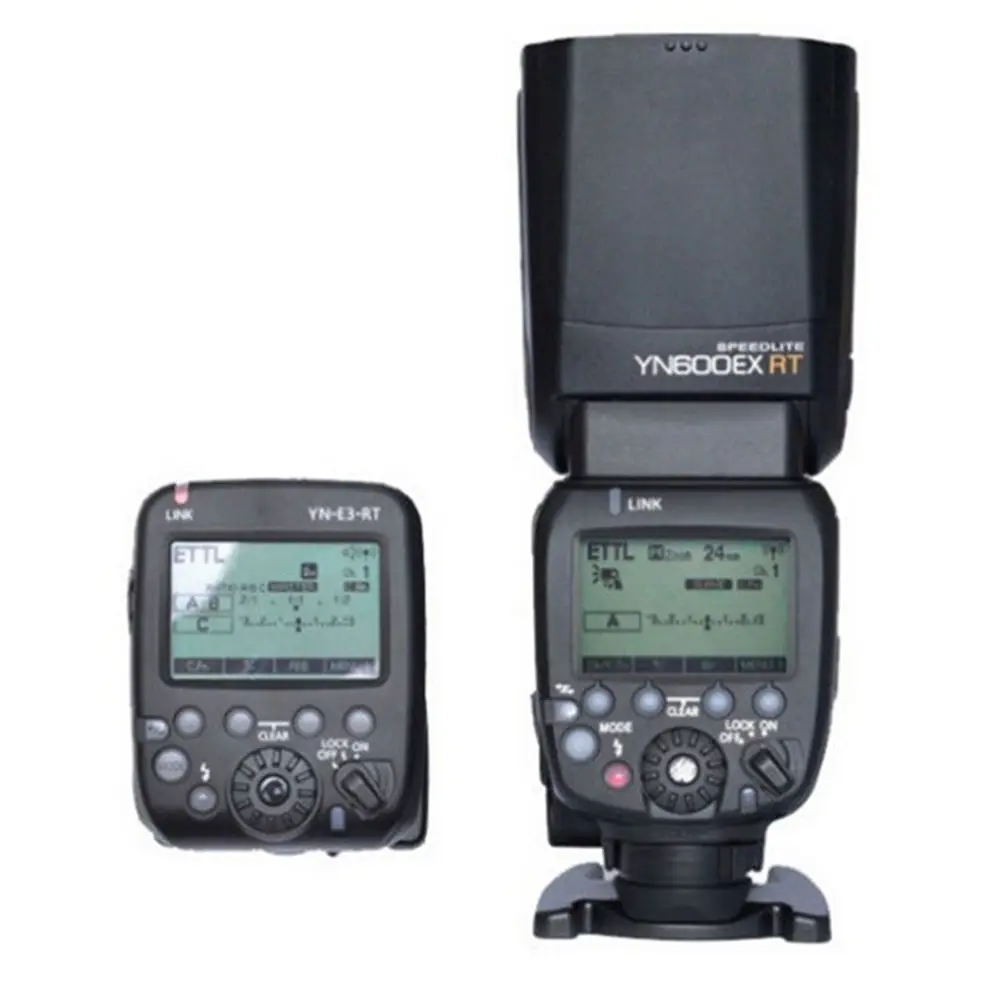 YONGNUO YN600EX-RT YN600EX RT 2.4  HSS Ttl- Speedlite + YN-E3-RT   Canon 6d 60d 550d 650d DSLR 